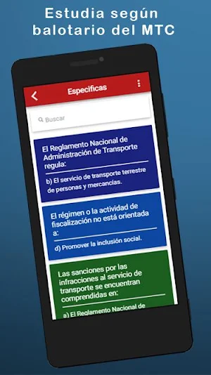 Simulacro MTC 2020 examen de conocimientos Screenshot 2