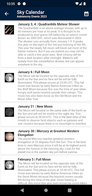 Daily Astronomy Explorer Screenshot 3