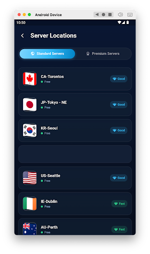 Lima VPN Screenshot 2