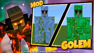 Golems Mod: More Buffed Mobs Screenshot 2