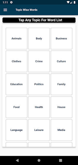 English : Czech Dictionary Screenshot 3