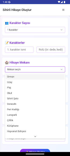 StoryGen AI: Hikaye oluşturucu Screenshot 2