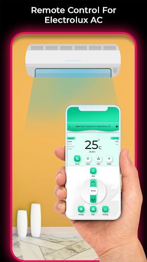 Remote Control For Electrolux AC Screenshot 0