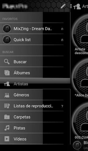SKIN PLAYERPRO SPACE DARK Screenshot 3