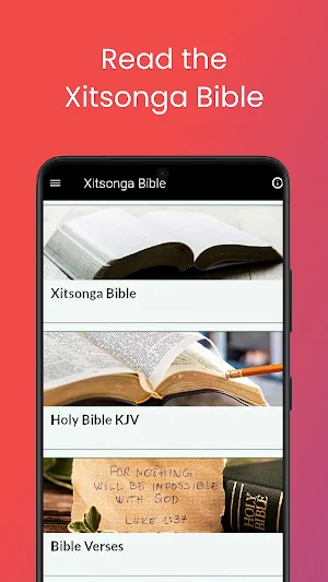 Xitsonga Bible Tsonga Bible Screenshot 0