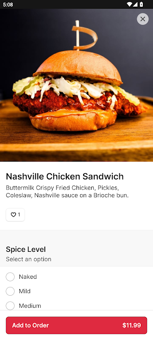 Zalim Hot Chicken & Burgers Screenshot 2