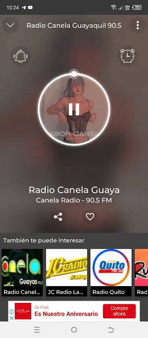Radio Canela Guayaquil 90.5 Screenshot 0