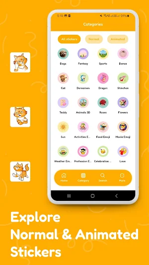 Cat Stickers Screenshot 3