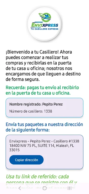 Envixpress-TuCasilleroExpress Screenshot 3