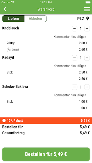 Berlin Cigköfte Screenshot 1