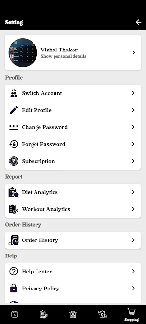 WITS Fitness Screenshot 2