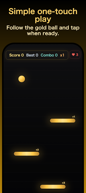 Gold Drop: One-Tap Game Screenshot 0