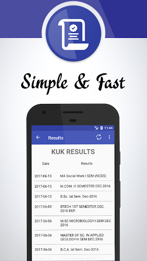 Kuk Results Screenshot 2