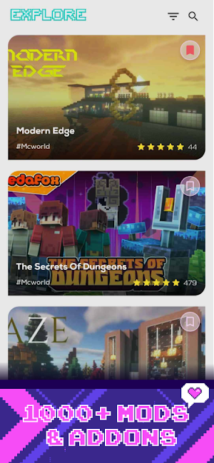 BlockMod: Addons for Minecraft Screenshot 1
