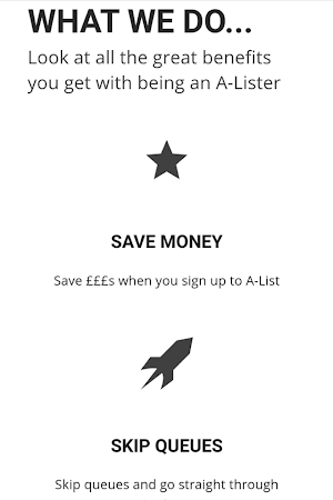 A-List Discount Card Screenshot 3
