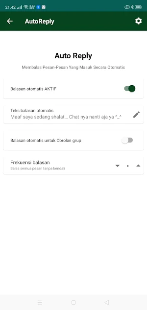 Nada Dering Wa Islami Screenshot 2
