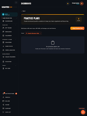 Goated Sports Training Screenshot 2