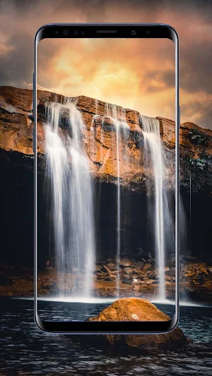 Waterfall Wallpapers and Backg Screenshot 0