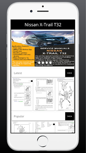 Car Repair Guide For Nissan X-Trail T32 Screenshot 0