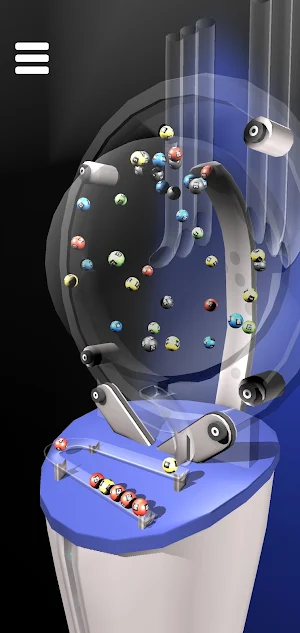 3D 로또 - 번호발생기, 번호추첨기, 시뮬레이터, QR코드 당첨 확인 Screenshot 1