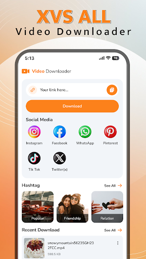XOX All Video Downloader Screenshot 0