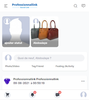 Sociallinki Lite réseau social Screenshot 2