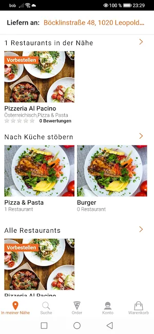 Lieferex.at - Order Food in Vienna Screenshot 3