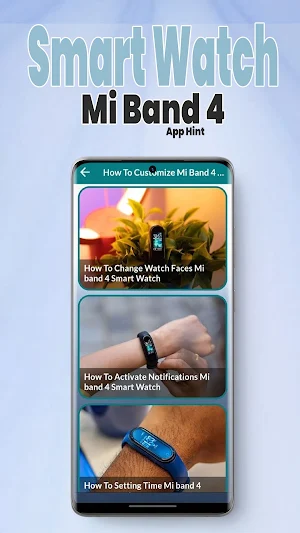 mi band 4 smart watch app hint Screenshot 3