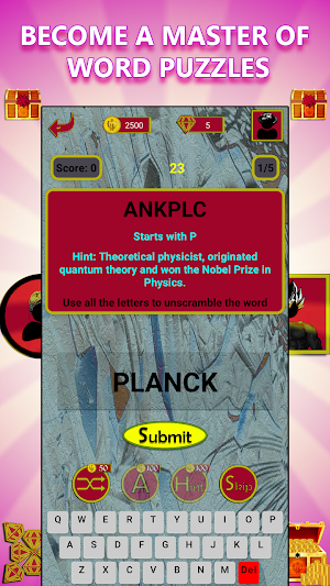 Scientists: Unscramble Word Screenshot 2