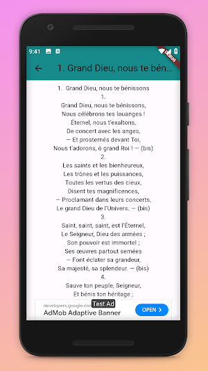 CHANTS DE VICTOIRE (CV) Screenshot 1