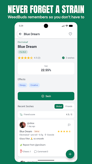 WeedBuds Screenshot 2