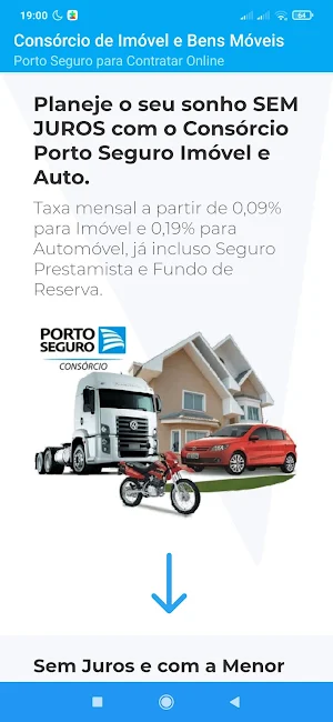 Consórcio de Imóvel e Auto Screenshot 0