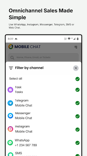 Mobile Chat Screenshot 2