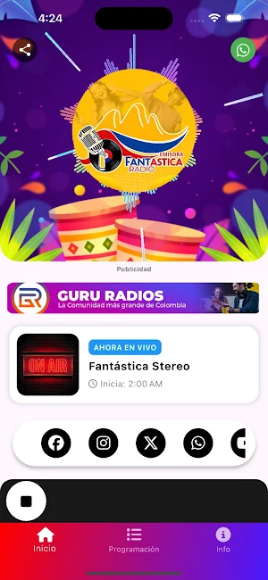 FANTASTICA RADIO Screenshot 2