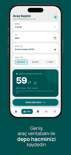 Fulldepo – Araç Yakıt Takibi Screenshot 3