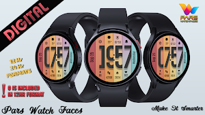 Luxa Digital Watch Face Screenshot 0
