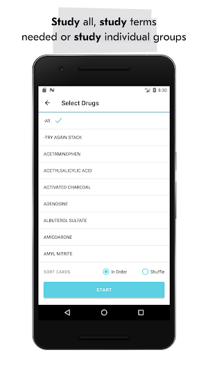 Paramedic Drug List Flashcards Screenshot 2
