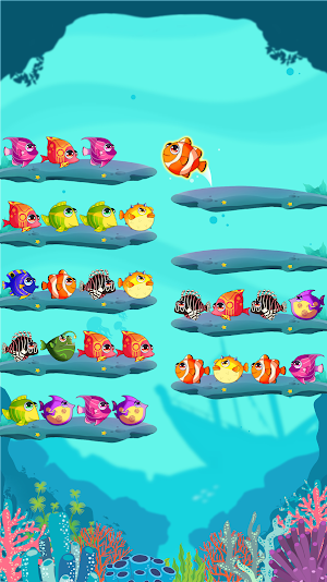 Fish Sort Puzzle - Color Fish Screenshot 0