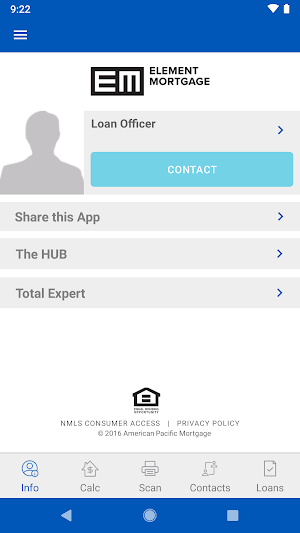 Element Mortgage Screenshot 1