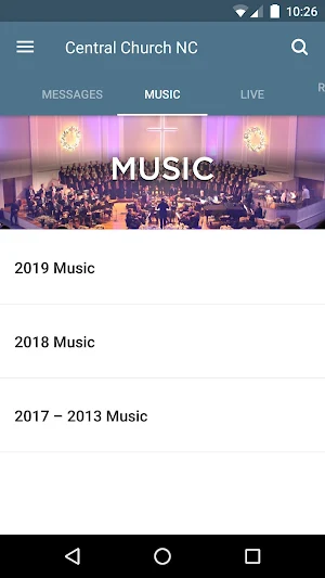 Central Church of God, NC Screenshot 2
