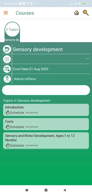 MWS Teacher App Screenshot 2