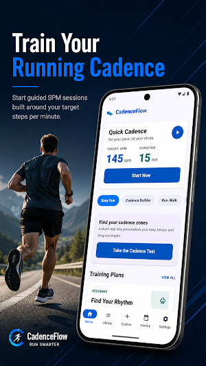 CadenceFlow: Run Metronome Screenshot 0