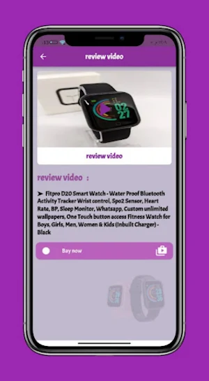 d20 fitpro smart watch Guide Screenshot 1