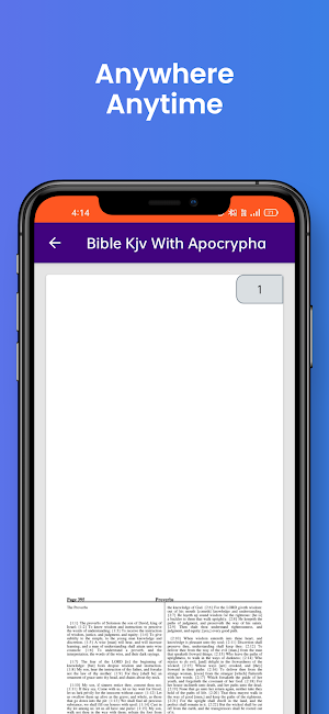 Bible Kjv With Apocrypha Screenshot 3