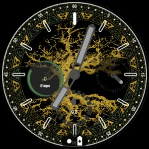 Tree Life symbol WatchFace Screenshot 3