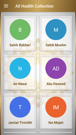 Hadith Collection - Sahih Bukhari, Muslim & Others Screenshot 1