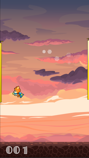 Flying Fox Adventure 3D Game Screenshot 2