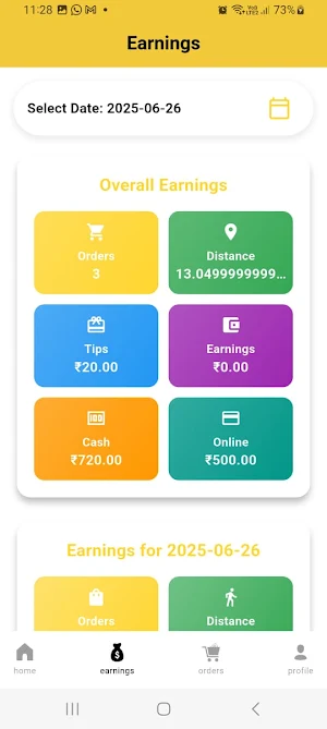 Meatado Delivery Partner Screenshot 2