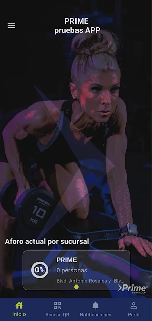 Prime Fitness Club Screenshot 2