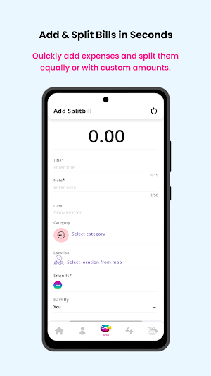 Split Expenses : SplitMate Screenshot 2